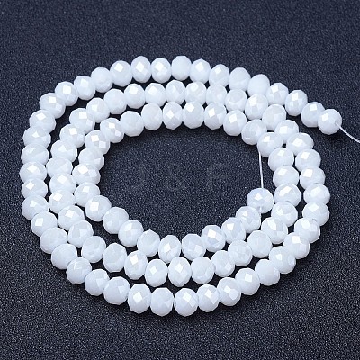 Electroplate Glass Beads Strands LS-EGLA-A044-P8mm-B01-1