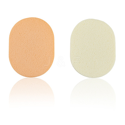 4Pcs 2 Colors PVA Sponge Makeup Powder Puff MRMJ-GF0001-64A-1