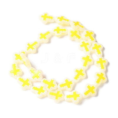 Baking Paint Glass Enamel Beads BLOW-D300-06V-1