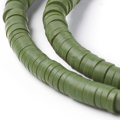 Handmade Polymer Clay Beads CLAY-R067-4.0mm-43-1