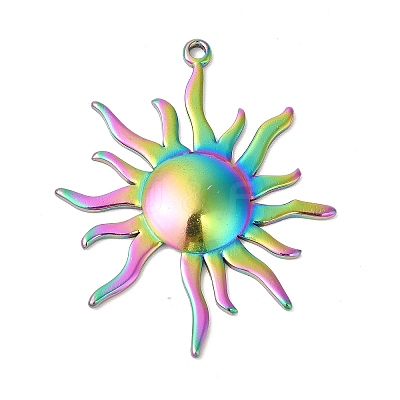 Ion Plating(IP) 304 Stainless Steel Pendants STAS-L268-026MC-1