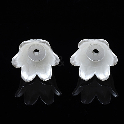 Spray Paint ABS Plastic Imitation Pearl Beads X1-MACR-N013-001F-1