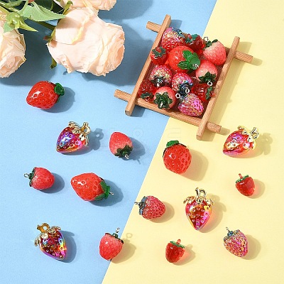 Strawberry Pendant Kits DIY-YW0016-23-1