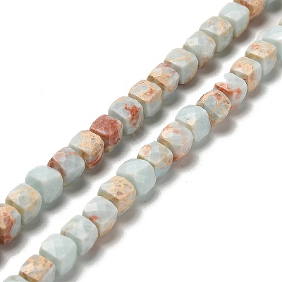 Synthetic Shoushan Stone Beads Strands G-H078-C13-01-1