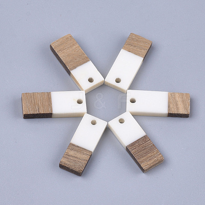 Resin & Walnut Wood Pendants RESI-S358-32A-1