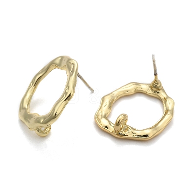 Alloy Stud Earring Findings PALLOY-S121-70-1