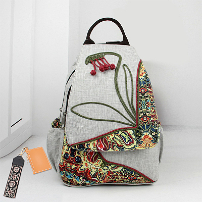 4Pcs 4 Color Polyester Wristlet Short Bag Straps AJEW-WR0001-83-1