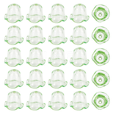 30Pcs Acrylic Bead Caps for Wind Chimes Making TACR-TA0001-69A-1
