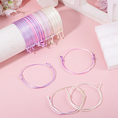 32Pcs 4 Colors Nylon Thread Bracelets Making BJEW-TAC0072-1