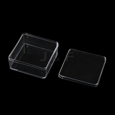 1 Grid Plastic Bead Containers with Cover CON-K002-03G-1
