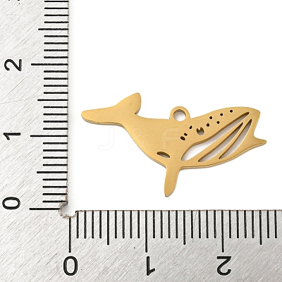 Ion Plating(IP) 304 Stainless Steel Pendants STAS-B056-10G-08-1
