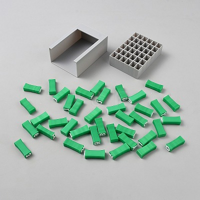 Alphabet Symbol ABS Plastic Stamps Set for Clay Pottery DIY-WH0308-942A-1