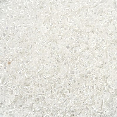 Opaque Colours Luster Glass Seed Beads SEED-H003-12I-1