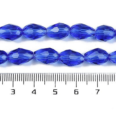 Transparent Glass Beads Strands EGLA-N013-T10mm-D11-1