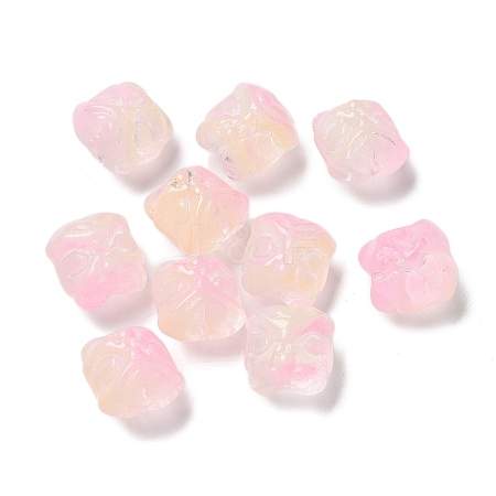 Baking Paint Transparent Glass Beads X1-GLAA-C035-01J-1