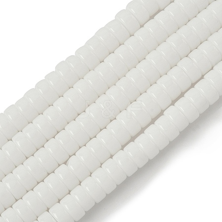 Opaque Glass Beads Strands GLAA-I060-01K-1
