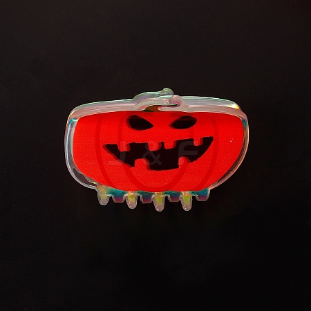 Halloween Theme PVC Claw Hair Clips PW-WGDD764-10-1