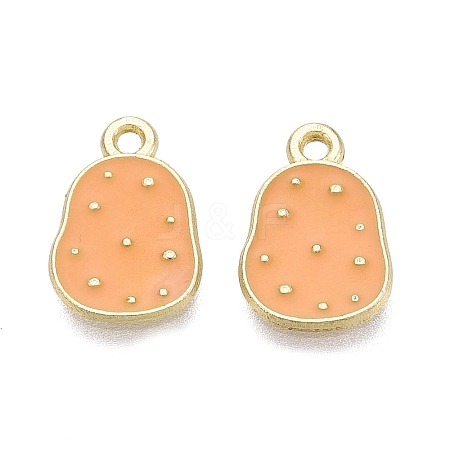Alloy Enamel Pendants ENAM-Q003-07G-1