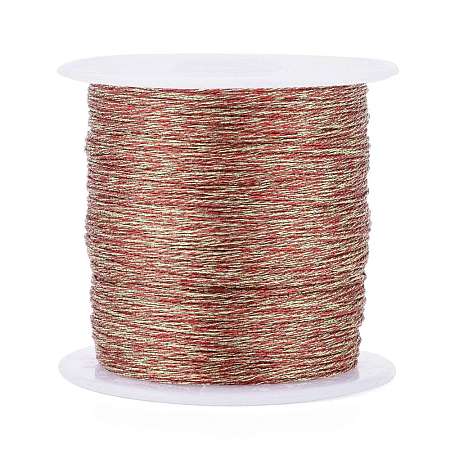 Polyester Braided Metallic Thread OCOR-I007-B-35-1