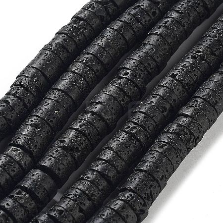 Natural Lava Rock Beads Strands G-D085-B01-02-1