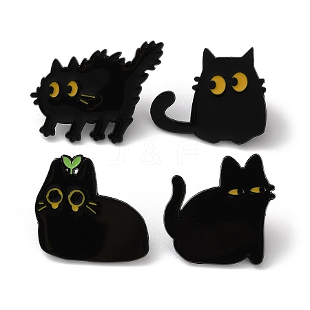 Cat Enamel Pins JEWB-Z048-10EB-1