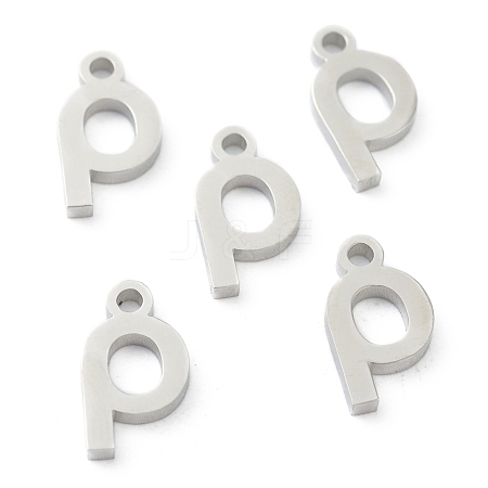 Non-Tarnish 304 Stainless Steel Charms STAS-G244-01R-1