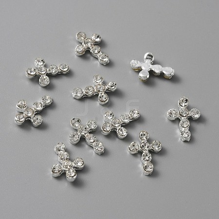 Zinc Alloy Rhinestone Cabochons FIND-WH0125-74-1