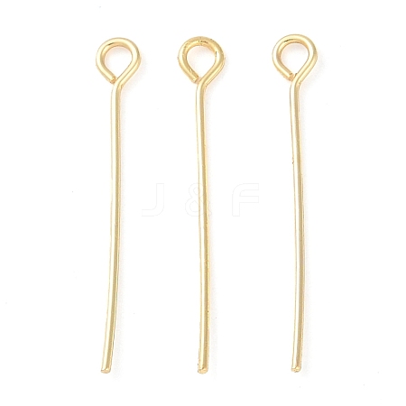 Brass Eye Pins KK-N254-48C-G-1