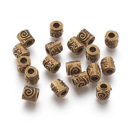 Tibetan Style Alloy Beads MLFH10235Y-NF-1