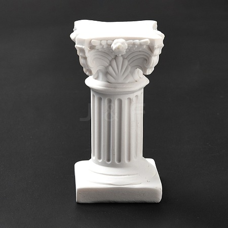Resin Imitation Marble Pillars DJEW-H007-01A-1