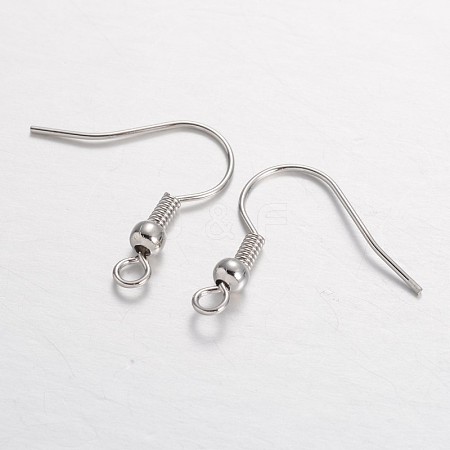 Brass Earring Hooks LS-KK-F371-23P-1