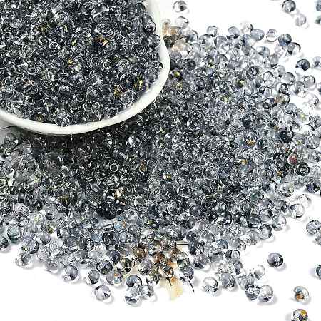 6/0 Spray Paint Fringe Glass Seed Beads X1-SEED-H003-11E-1