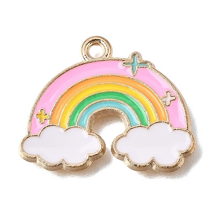 Alloy with Enamel Pendants AL-CBA9E11-05I-KCG-1