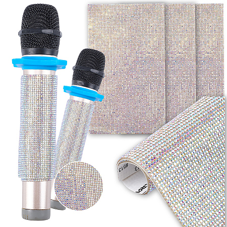 Rhinestones Stickers AJEW-WH20070-075E-1