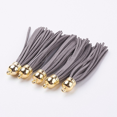 Faux Suede Tassel Pendant Decorations FIND-T003-A29-1