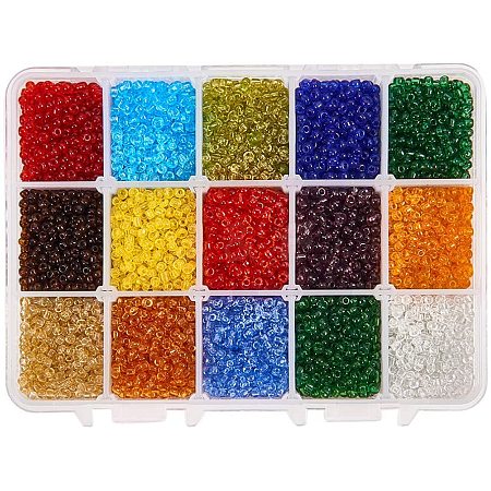 Glass Seed Beads SEED-PH0002-11-3mm-1