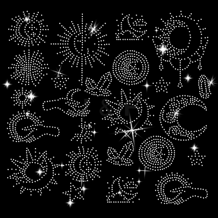 Glass Hotfix Rhinestone DIY-WH0580-82A-1