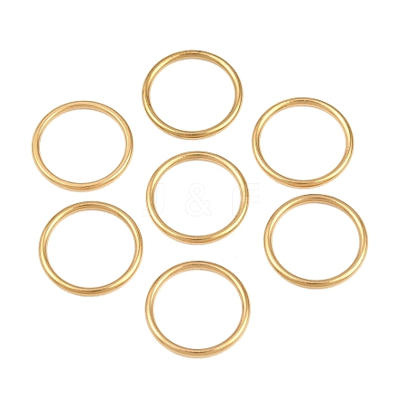 Ion Plating(IP) 304 Stainless Steel Closed Jump Rings STAS-G393-06G-11-1