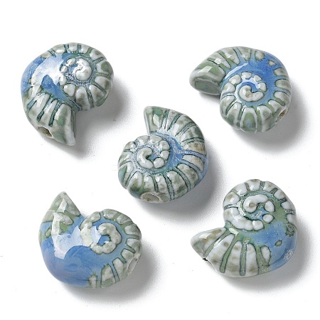 Handmade Porcelain Beads PORC-L080-F07-1