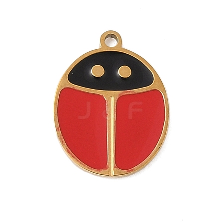 304 Stainless Steel Enamel Charms LS-STAS-K312-07A-G-1