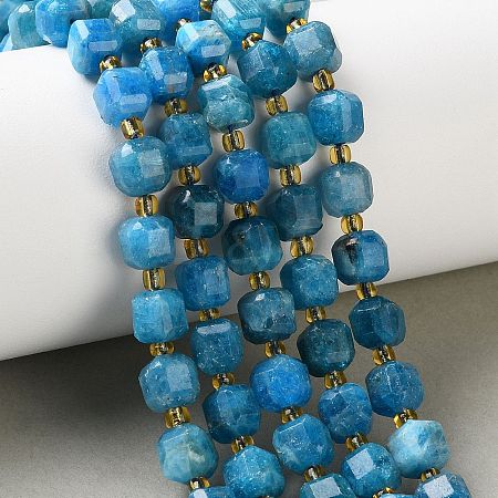 Natural Apatite Beads Strands GG-CBABD99-06-1