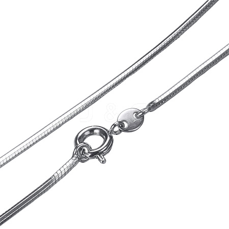 Brass Snake Chain Necklace Makings MAK-L014-04B-1