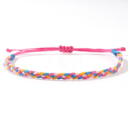 Cotton Cord Braided Bracelets for Men Women RW1576-6-1