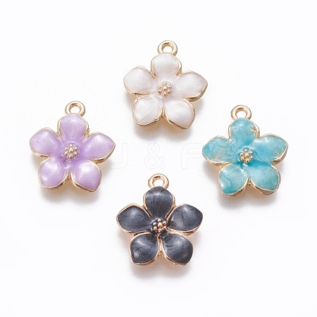 Alloy Enamel Pendants ENAM-L017-A-1