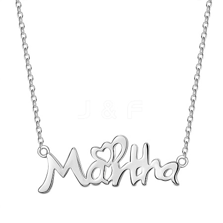 SHEGRACE 925 Sterling Silver Pendant Necklaces JN923A-1