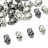 30Pcs 2 Colors Tibetan Style Alloy European Beads TIBEB-FS0001-19-2