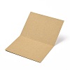 Kraft Paper Thank You Greeting Cards DIY-F120-01J-3