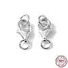 925 Sterling Silver Lobster Claw Clasps STER-I010-13mm-4