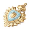 304 Stainless Steel Pendants X-STAS-K329-06G-2