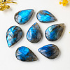 Natural Labradorite Healing Teardrop Figurines PW-WG60374-01-3